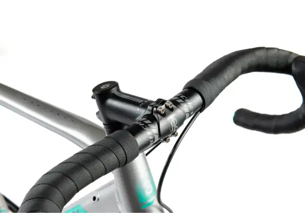 Bombtrack Tension 2 cyklokrosové kolo Glossy Grey / Green
