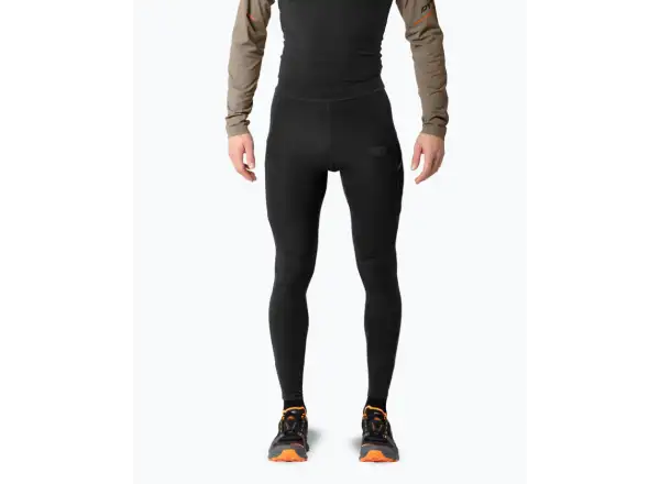 Dynafit Warm Ultra Tights pánské běžecké kalhoty Black Out