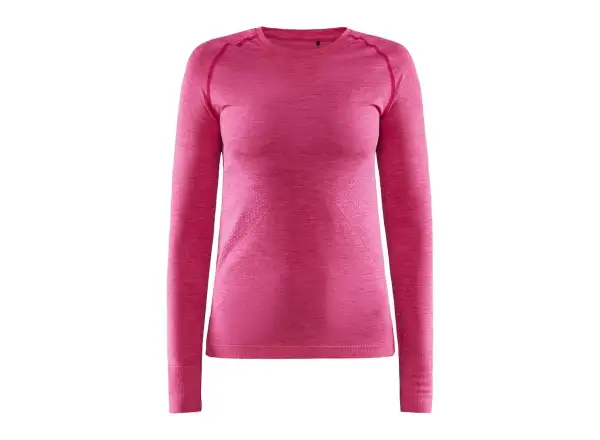 Craft Core Dry Active Comfort dámské triko dlouhý rukáv růžová