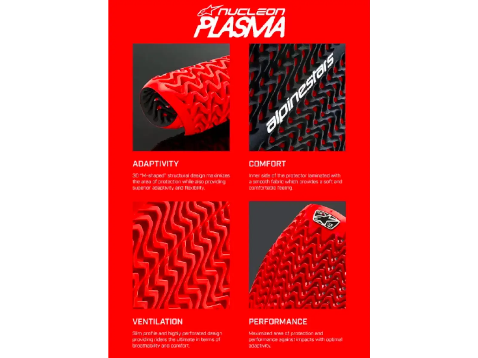 Alpinestars A-5 Plasma chráničová vesta black/red/white
