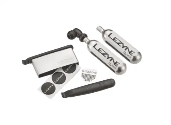 Lezyne Twin Kit sada na opravu duší 25 g černá/stříbrná