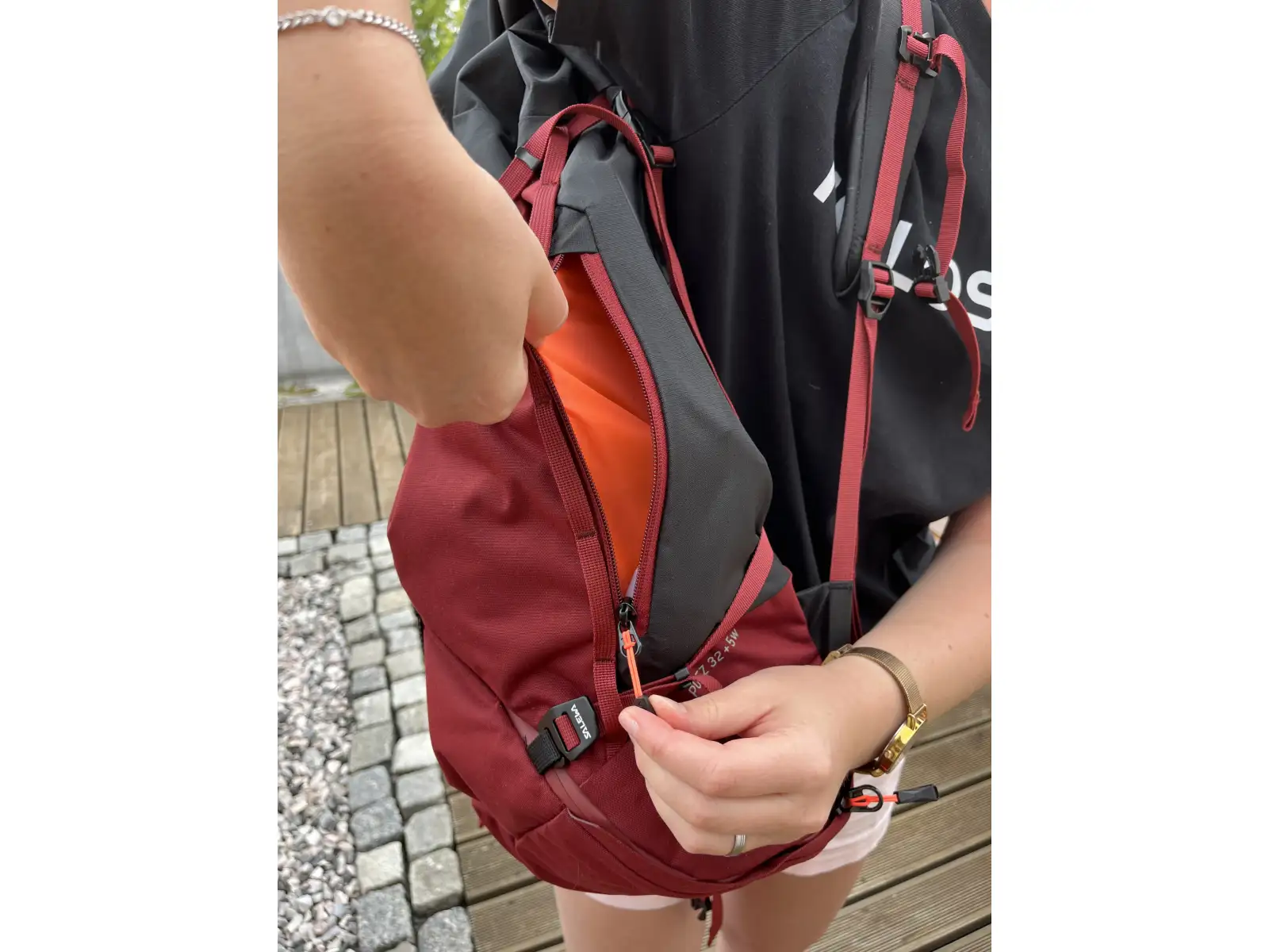 Salewa Puez dámský batoh 32 l + 5 l Syrah/Black Out