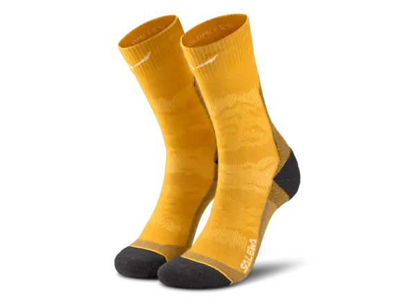 Salewa Ortles Merino Crew pánské ponožky Gold