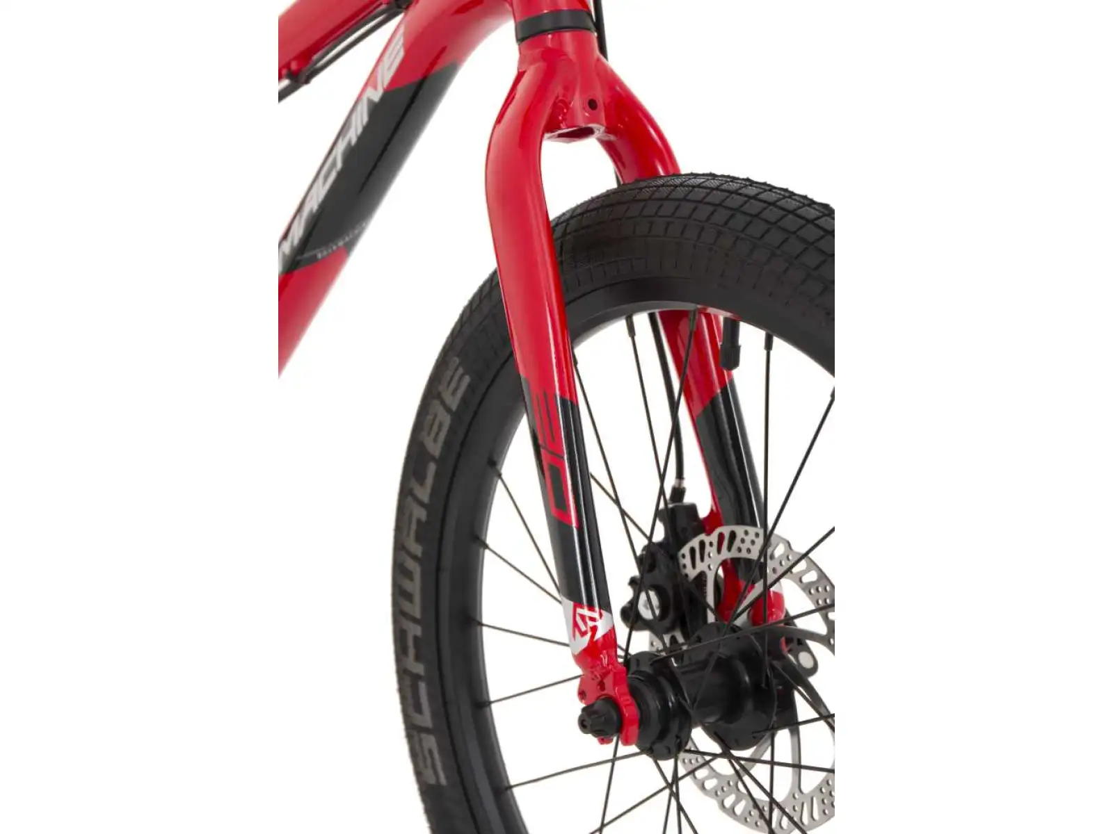 Rock Machine Blizz 20 MD dětské kolo Gloss Red/White/Black
