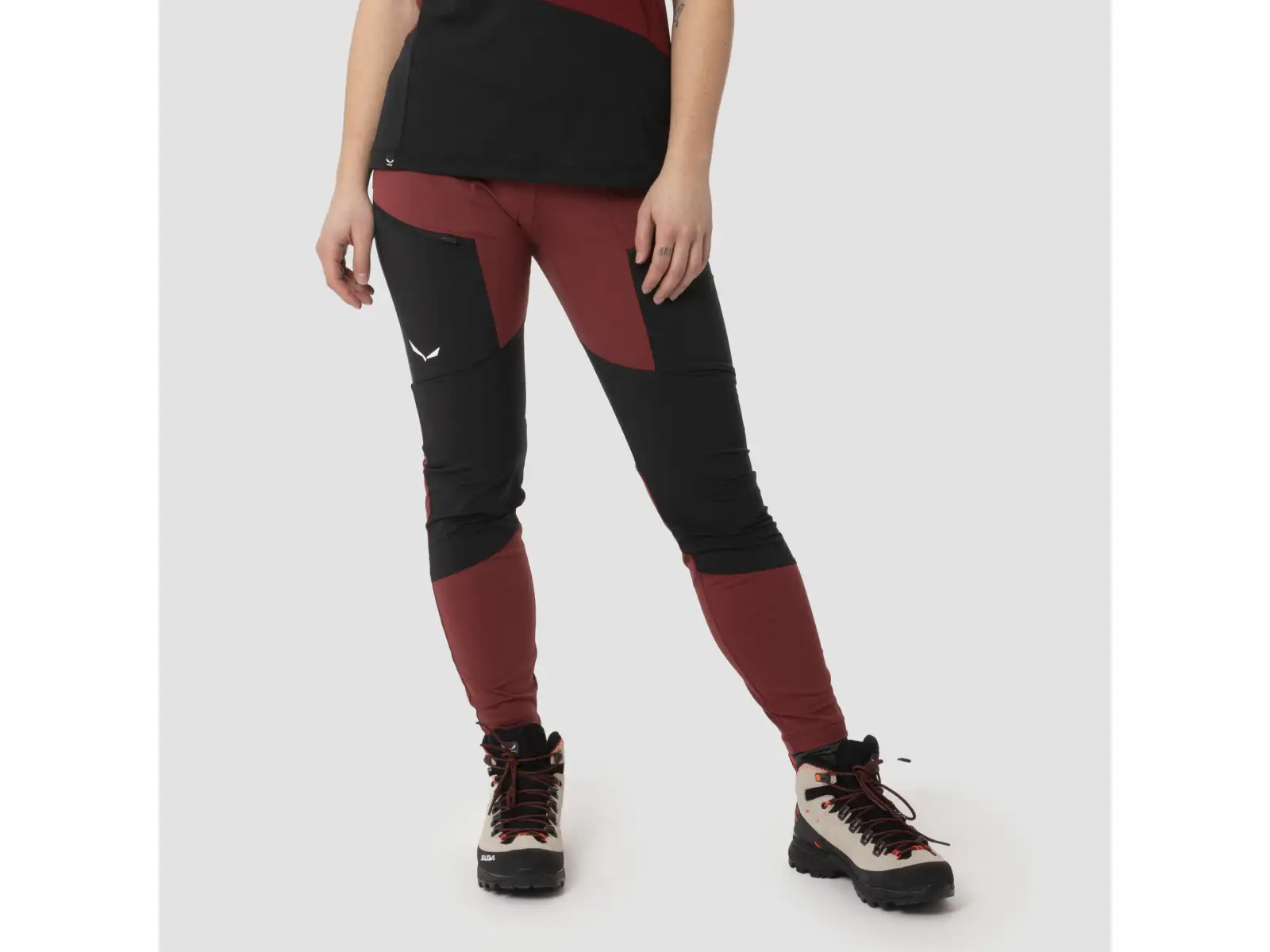 Salewa Puez Dry Responsive Cargo dámské kalhoty Syrah