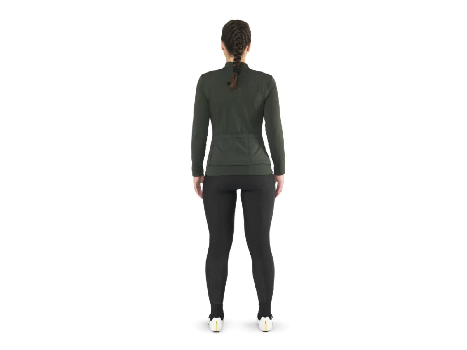 Mavic Aksium Thermo dámský dres dlouhý rukáv Christmas Green