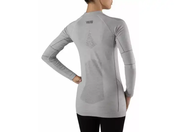 Viking Lava Primaloft dámské triko dlouhý rukáv Light Grey