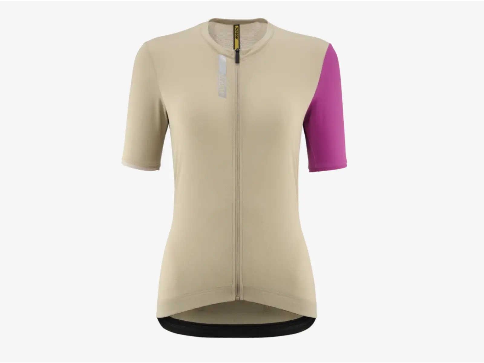Mavic Essential dámský dres krátký rukáv White Pepper/Fuchsia