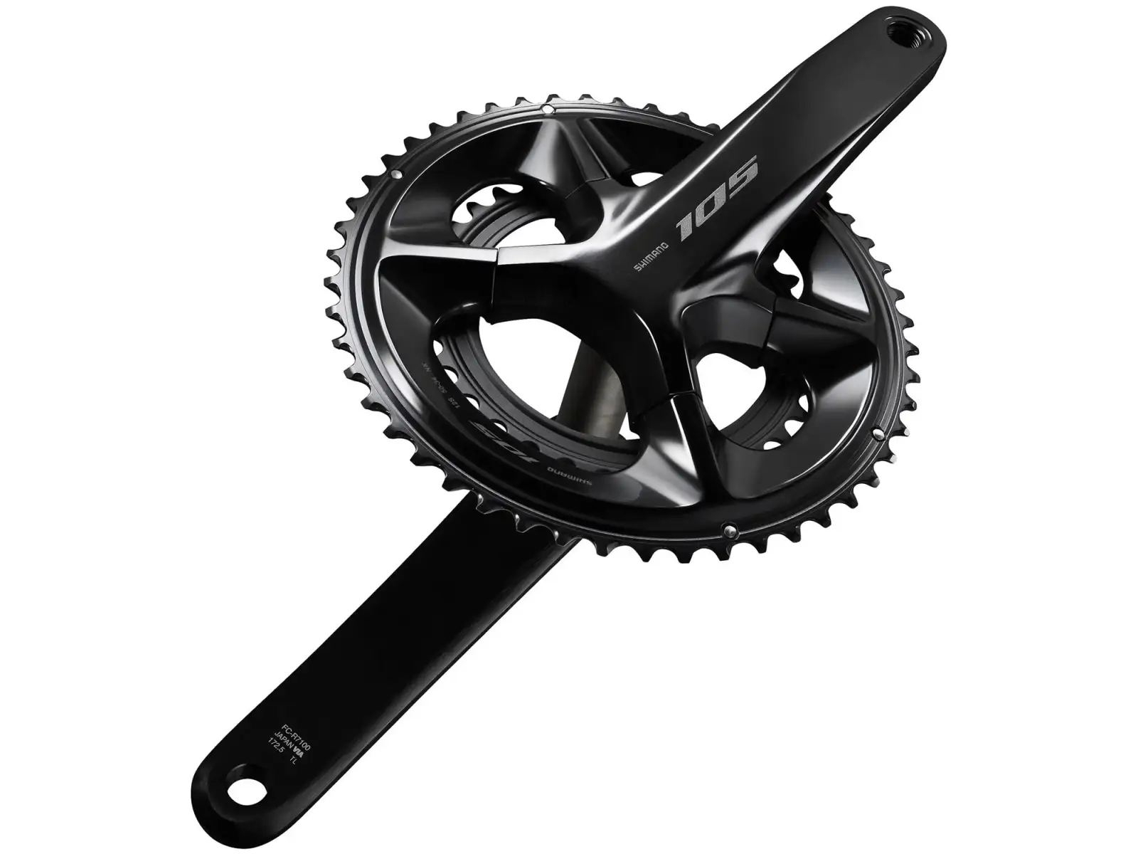 Shimano 105 FC-R7100 2x12sp. silniční kliky 50x34 zubů černá Z KOLA