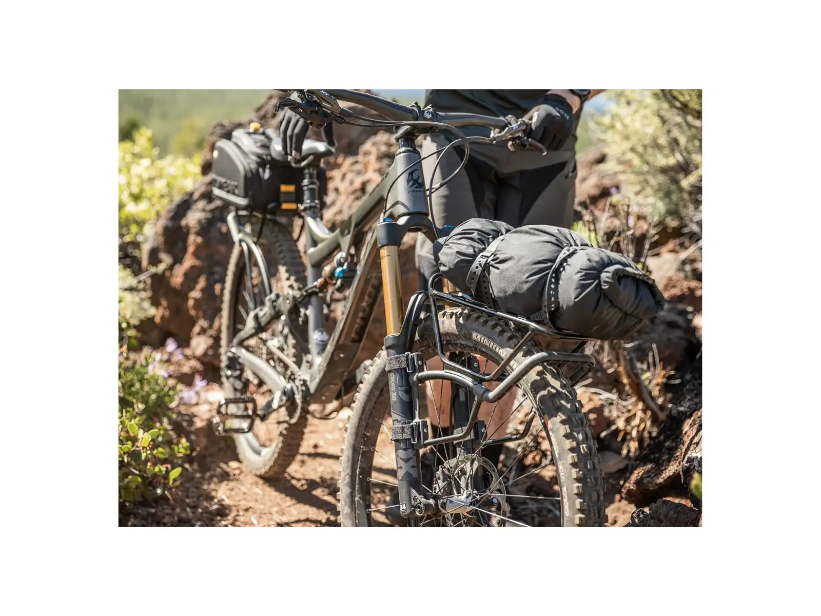 Topeak Tetrarack M1 přední nosič na MTB vidlici