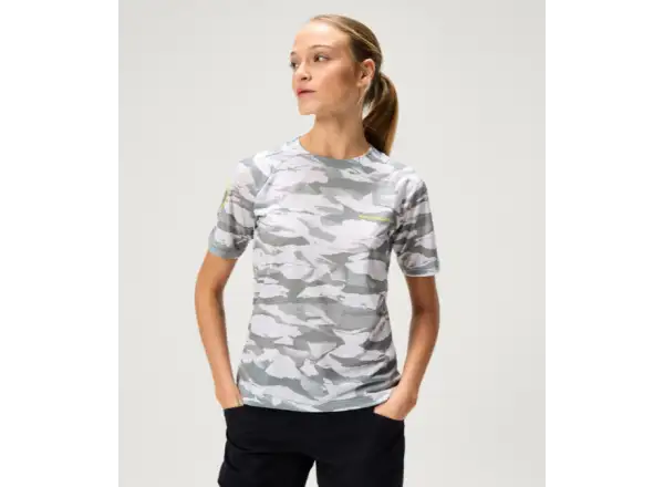 Endura LTD Mountain Camo dámský dres krátký rukáv Haar Grey
