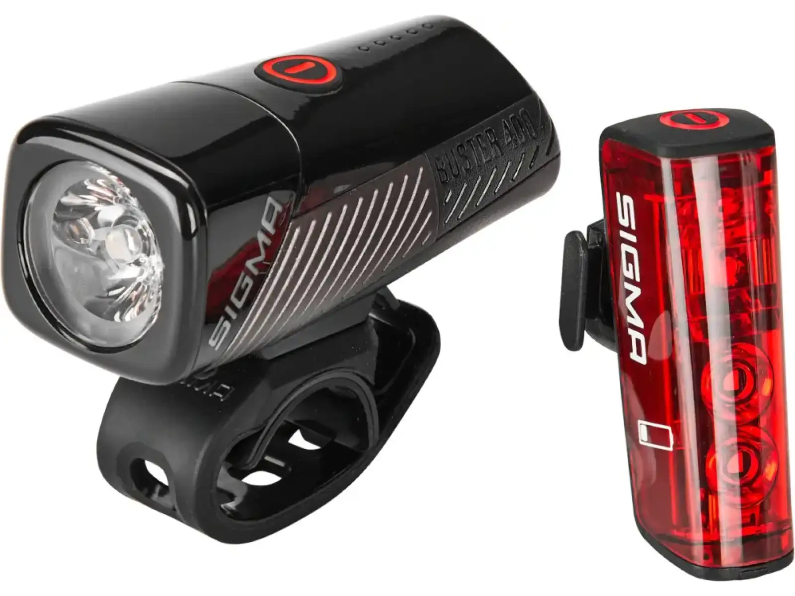 Sigma Sport Buster 400 + Blaze Flash sada světel přední a zadní