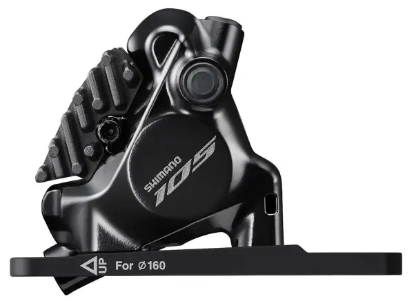 Shimano 105 BR-R7170 hydraulický brzdový třmen přední, flat mount, černý