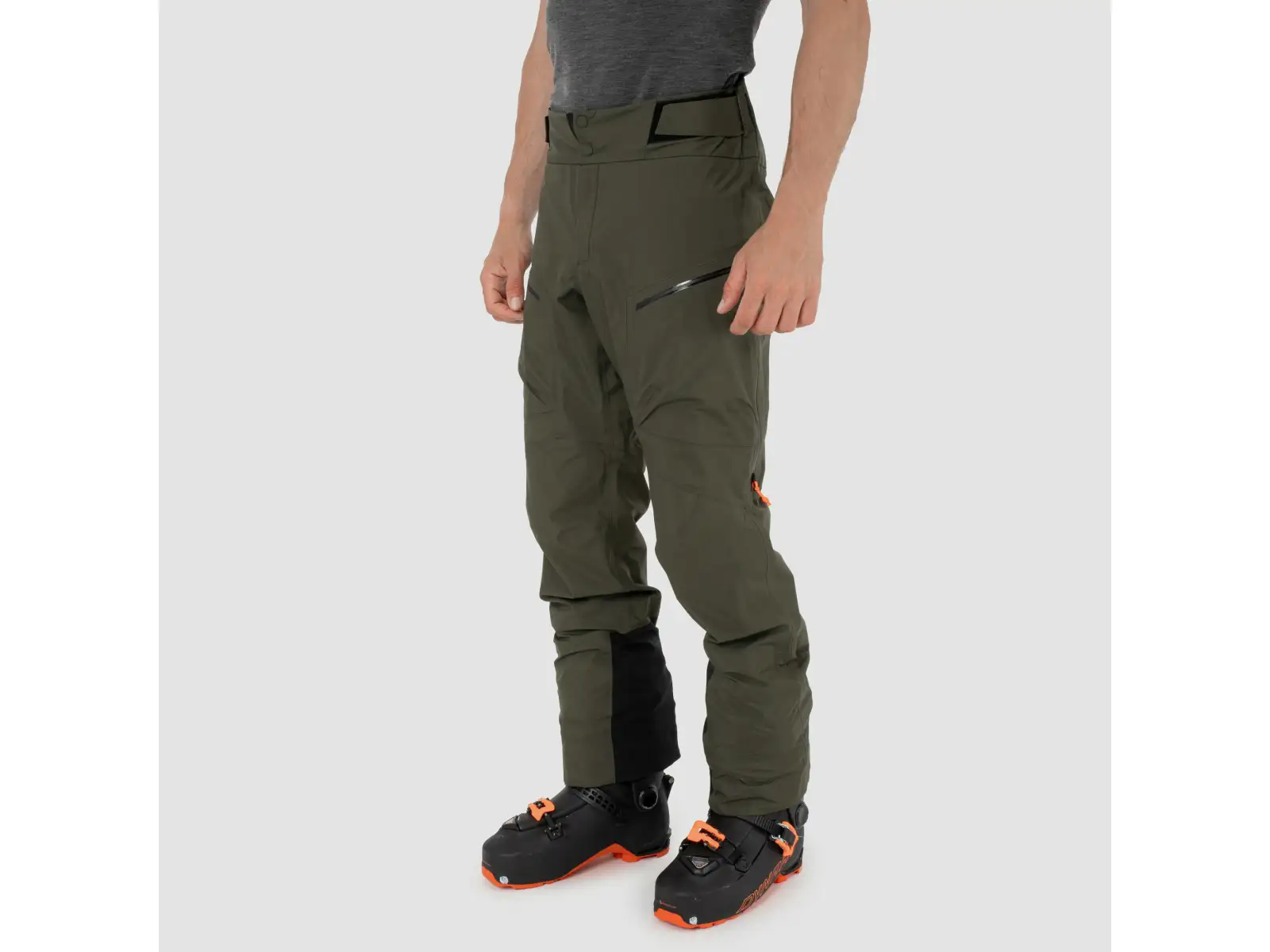 Salewa Sella 3L Powertex pánské kalhoty Dark Olive
