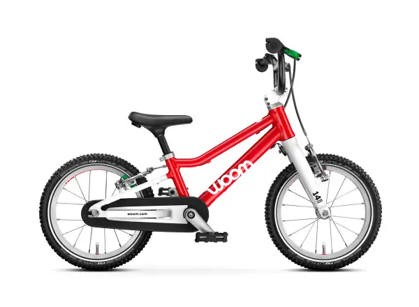 Woom GO 2 Red 14 dětské kolo