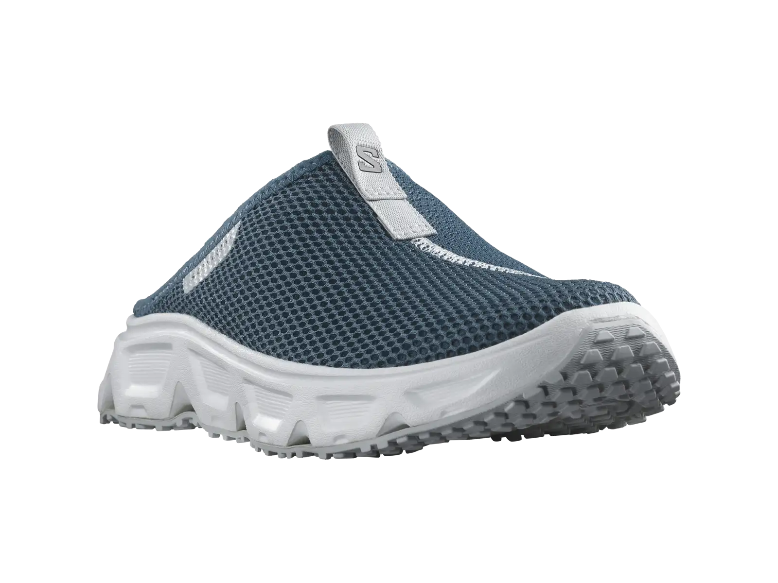 Salomon Reelax Slide 6.0 pánské pantofle Blue Ashes/White/Pearl blue