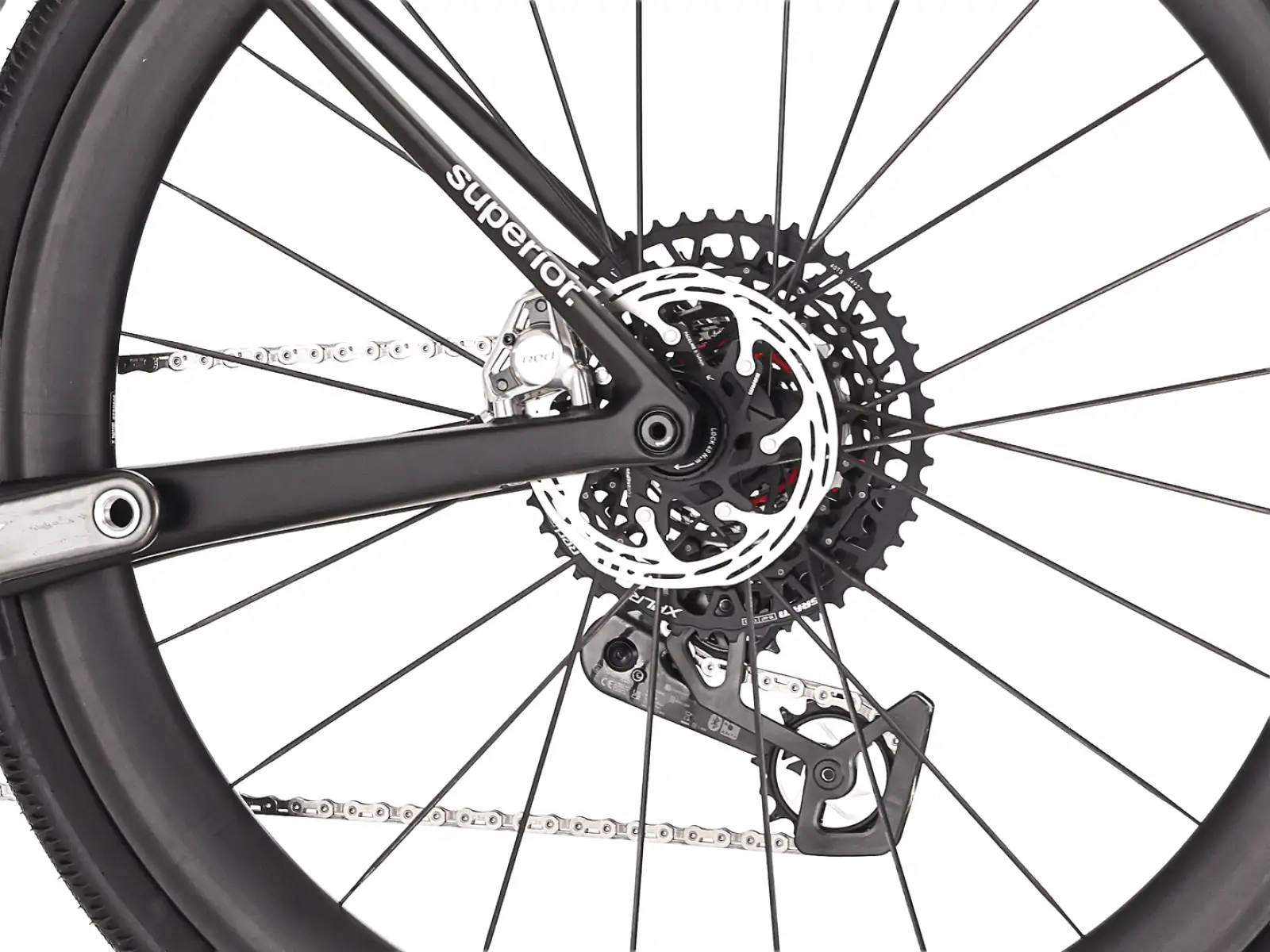 Superior XR 9.9 GR gravel kolo Gloss Black/Carbon