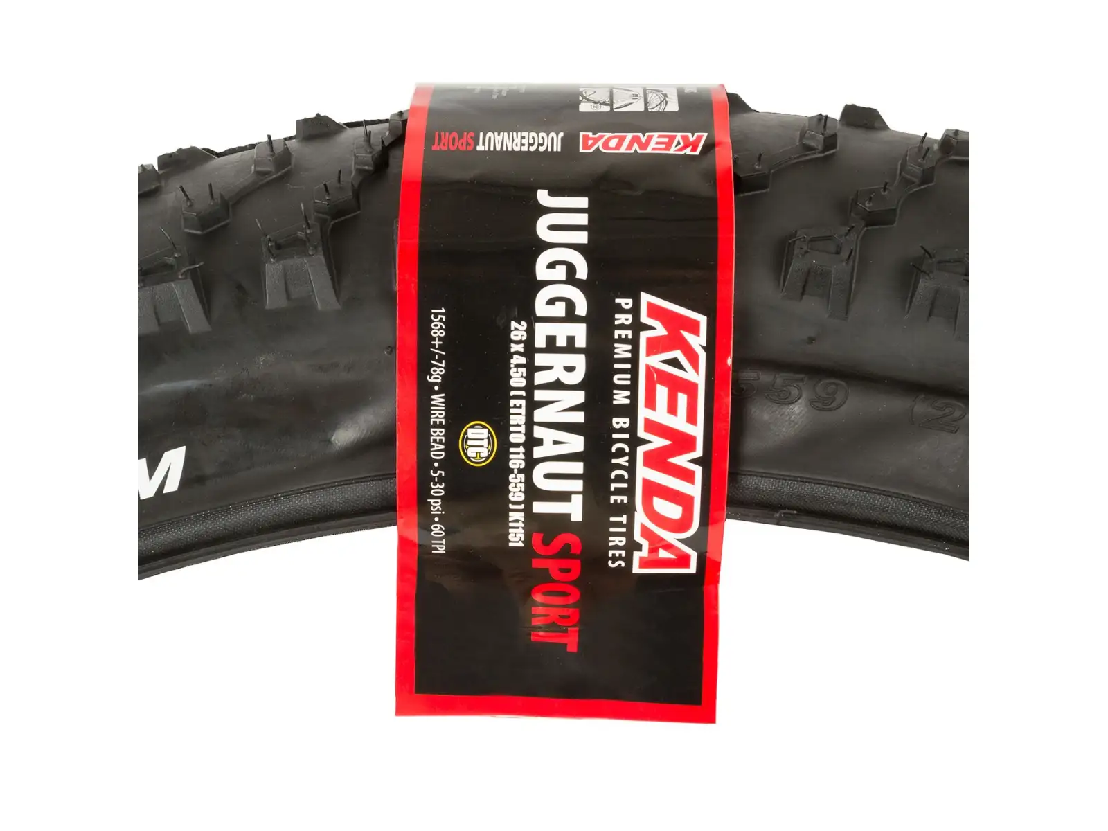 Kenda Juggernaut Sport 26x4,50-1151 plášť  drát