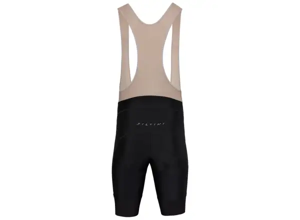 Silvini Suelo pánské kraťasy s laclem a vložkou Black/Cream