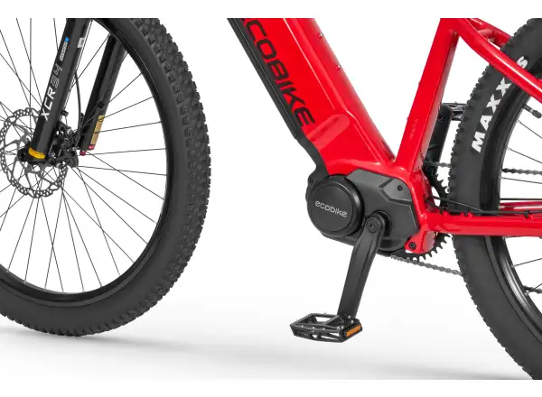 Ecobike RX 500 960 Wh Black Red horské elektrokolo