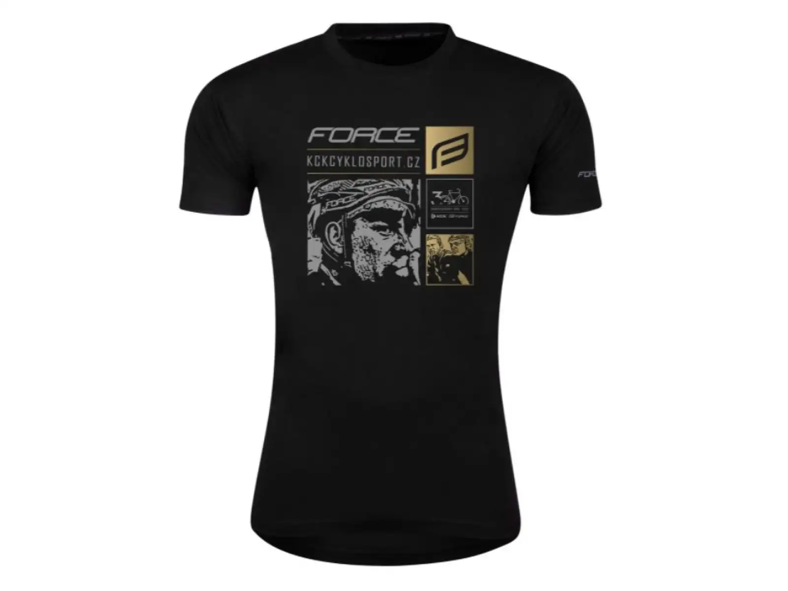 Force 30 let limitovaná edice unisex triko černá