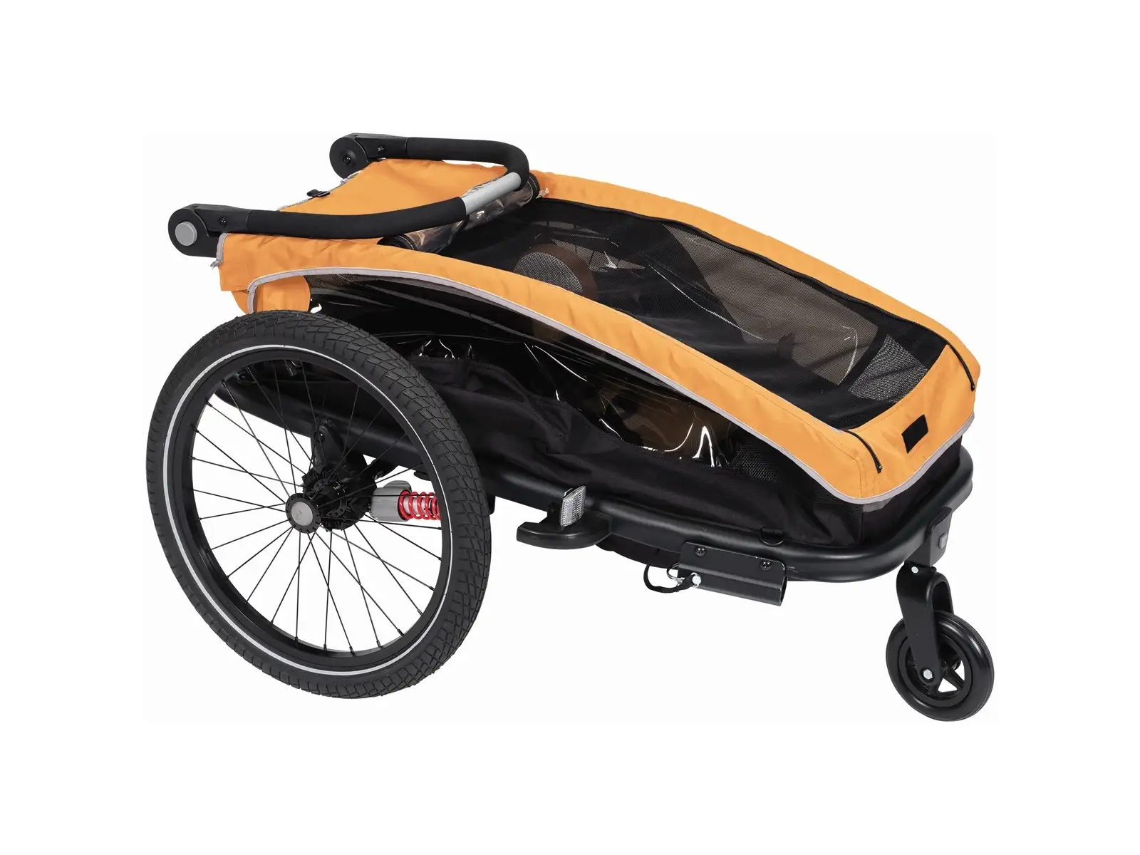 XLC MONOs BS-C09 dětský závěsný vozík 20" Marigold/Anthrazit
