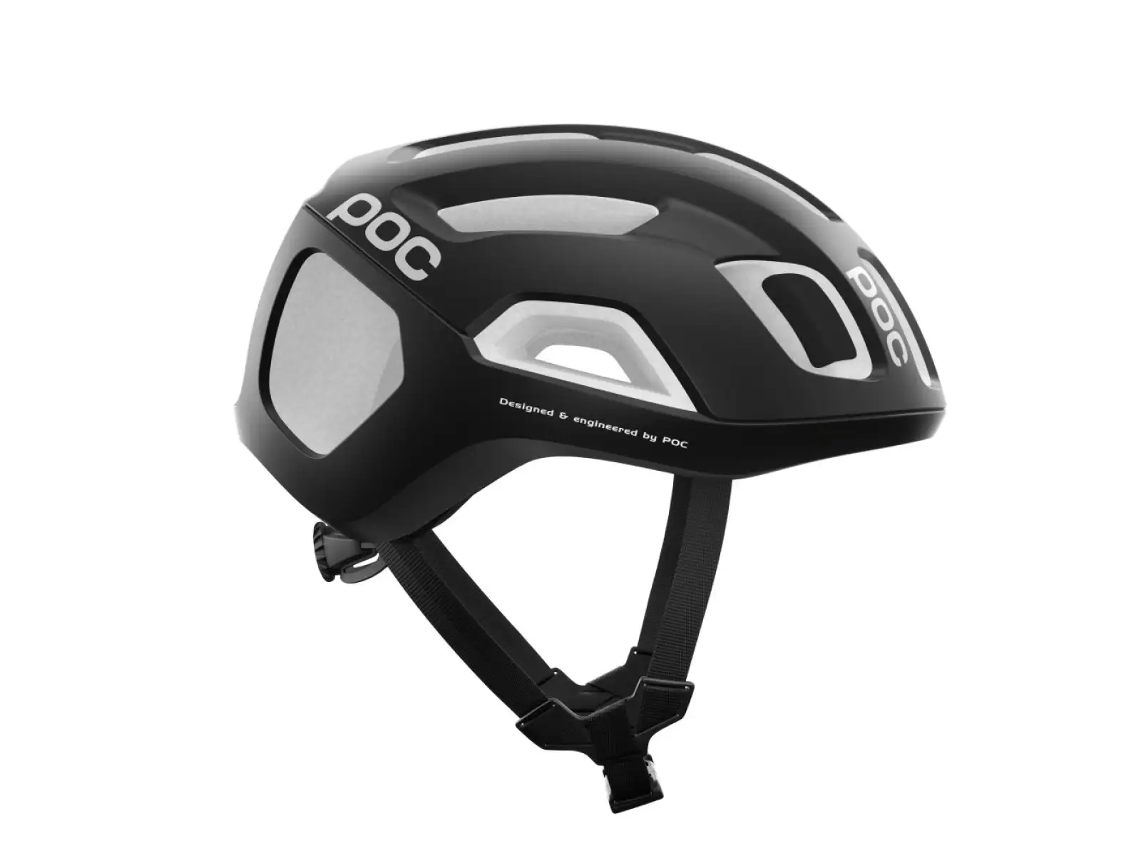 POC Ventral Air MIPS NFC přilba Uranium Black/Hydrogen White Matt