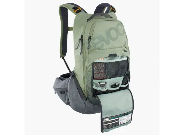 Evoc Trail Pro 16 batoh 16 l light olive/carbon grey