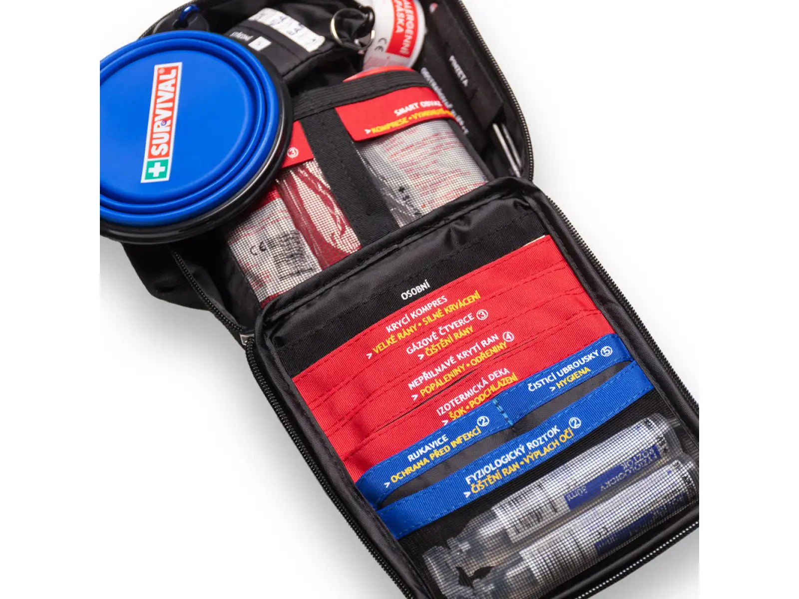 Survival First Aid Kit PET profesionální lékárnička