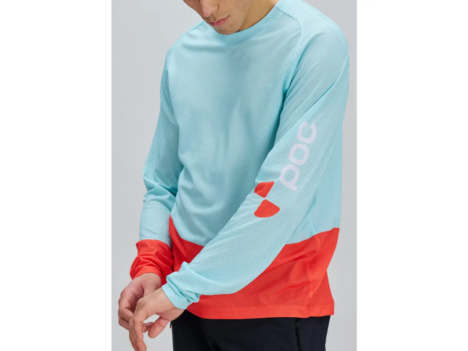 POC Motion Air pánský dres dlouhý rukáv Lazurite Blue/Carnelian Orange