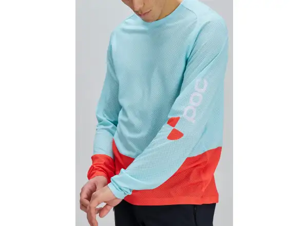 POC Motion Air pánský dres dlouhý rukáv Lazurite Blue/Carnelian Orange