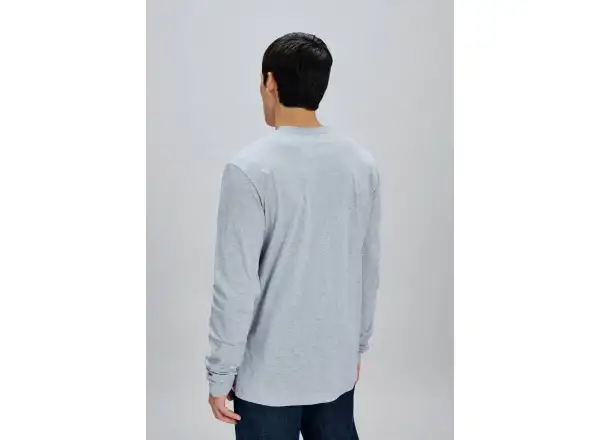 POC L/S Tee triko s dlouhým rukávem Grey Melange