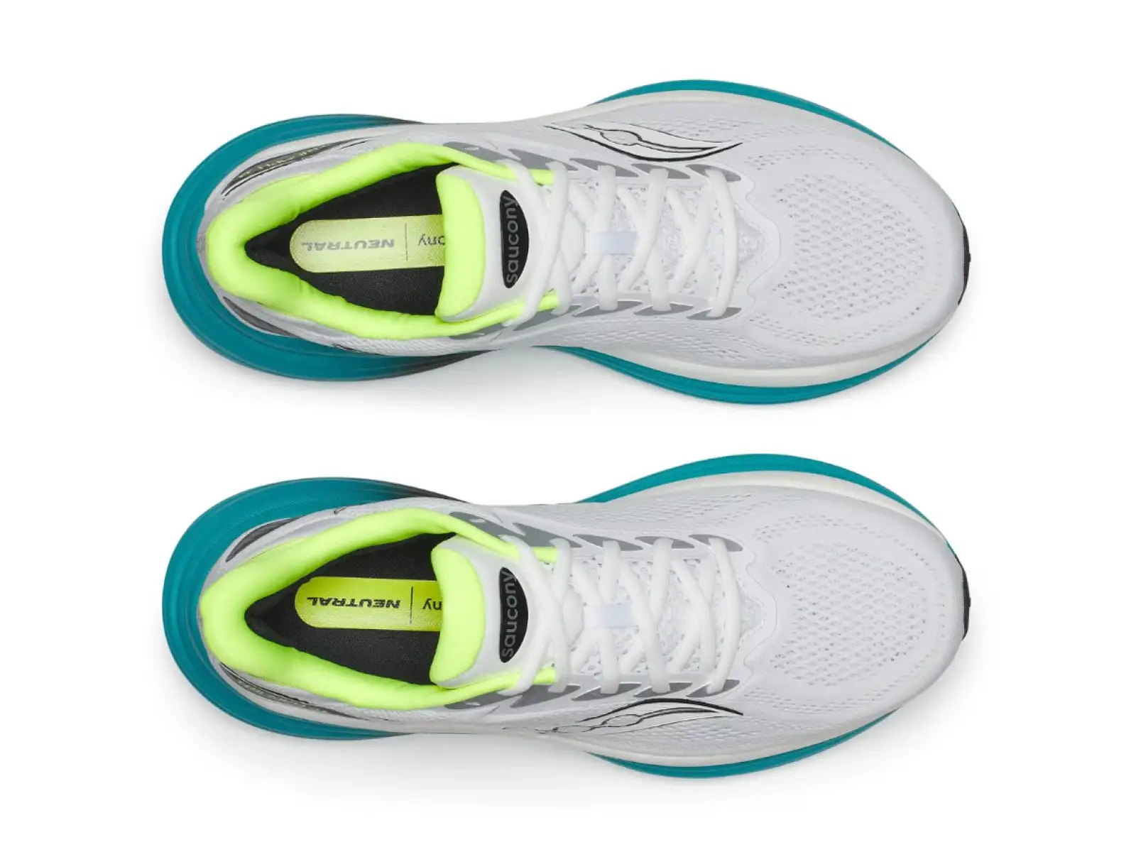 Saucony Triumph 24 pánské běžecké boty White/Tranquil