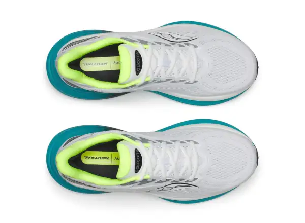 Saucony Triumph 24 pánské běžecké boty White/Tranquil