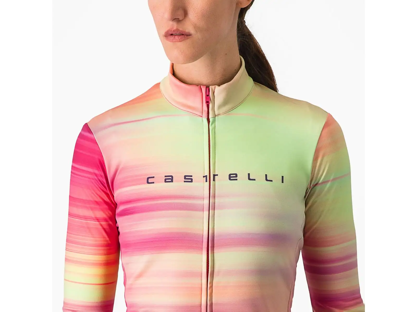 Castelli Phase dámský dres Multicolor Pink