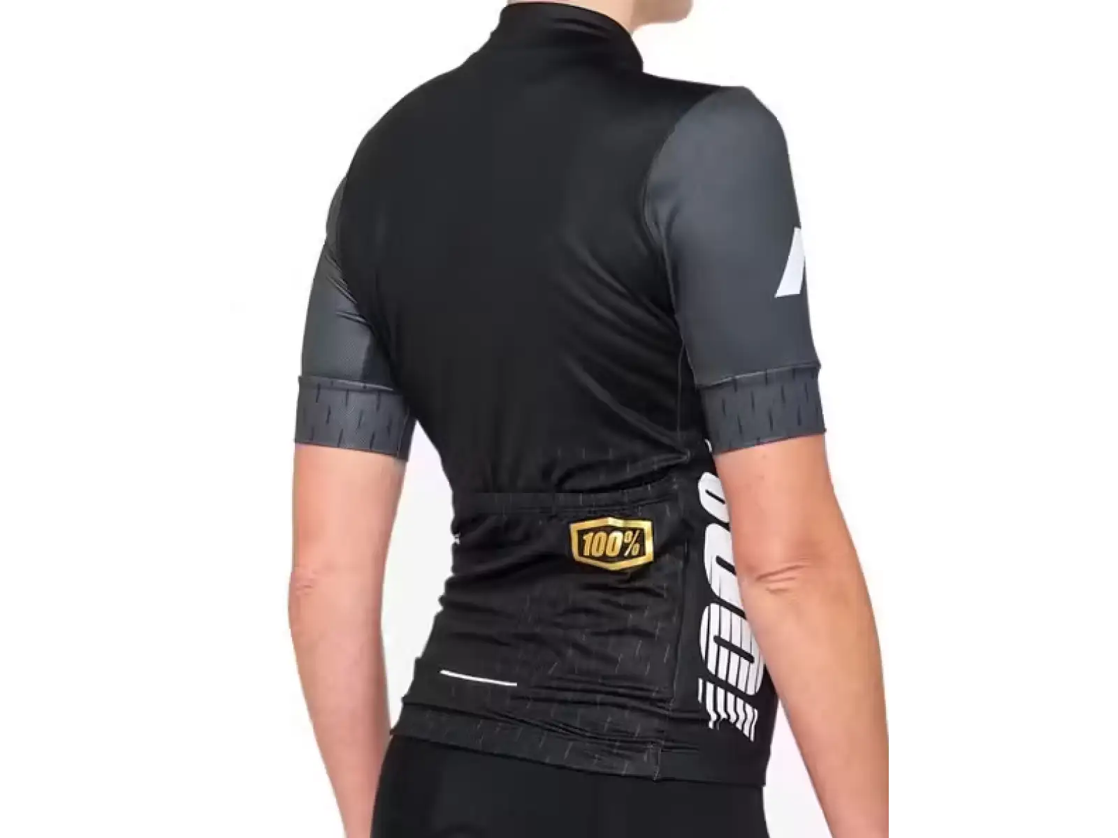 100% Exceeda dámský dres krátký rukáv Black