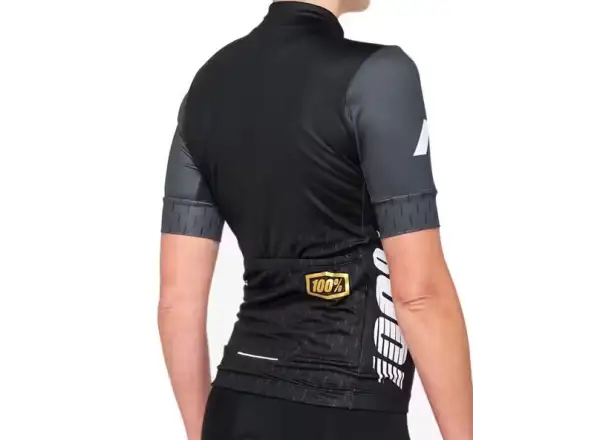 100% Exceeda dámský dres krátký rukáv Black