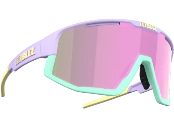 Bliz Fusion cyklistické brýle Matt Pastel Purple Brown/Pink Multi Cat.3