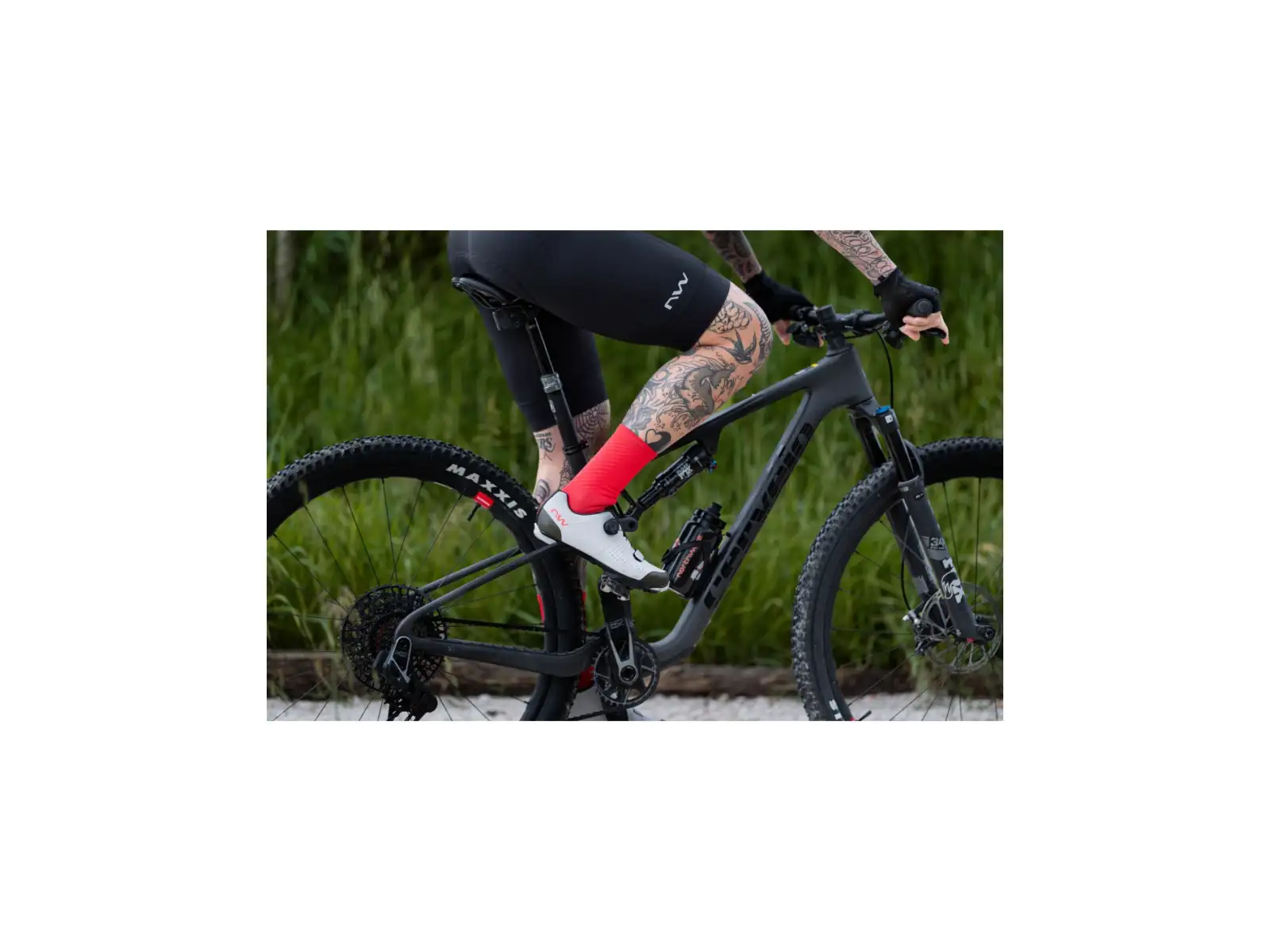 Northwave Razer pánské MTB tretry Light Grey/Forest Green