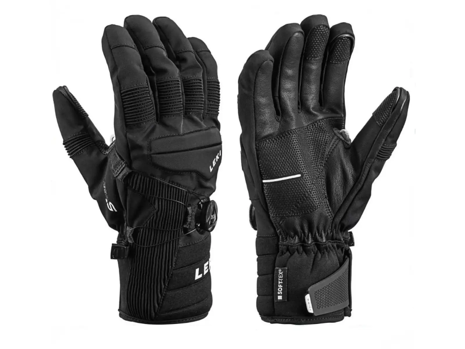 Leki Progressive Tune S Boa® MF Touch sjezdové rukavice Black