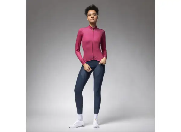 Alé PR-E Follow ME 2.0 dámský zateplený dres dlouhý rukáv Raspberry
