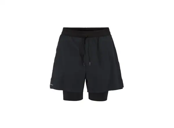 Craft Hypervent 2-in-1 pánské běžecké kraťasy černá
