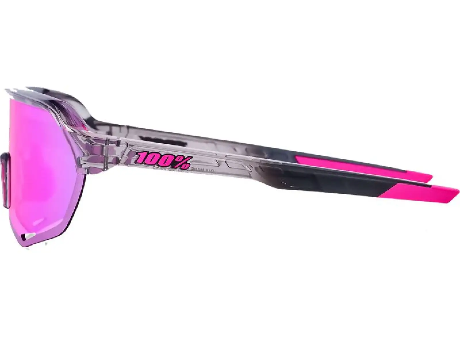 100% S2 Tokyo Night brýle Polished Translucent Grey/Purple