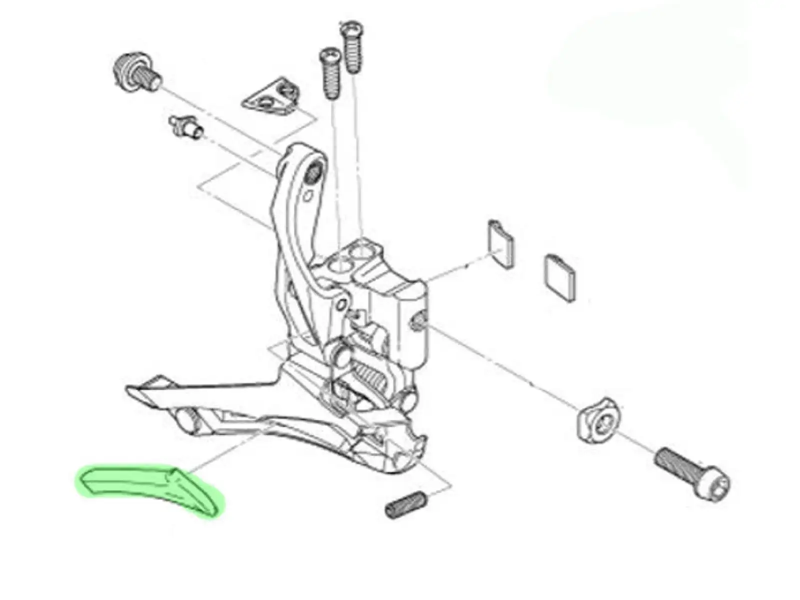 Shimano náhradní díl pro přesmykač FD-6800