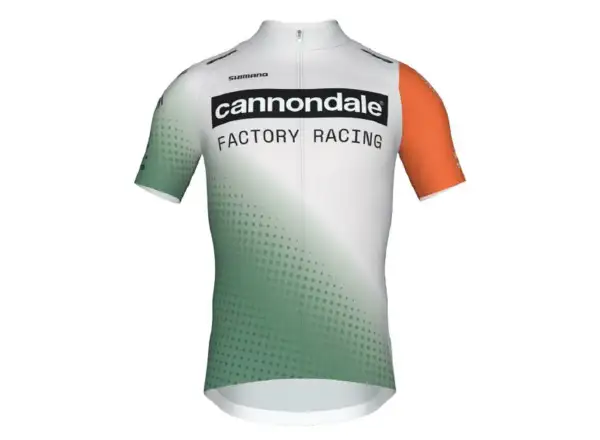 Cannondale CFR Replica 2025 pánský dres krátký rukáv zelená/červená