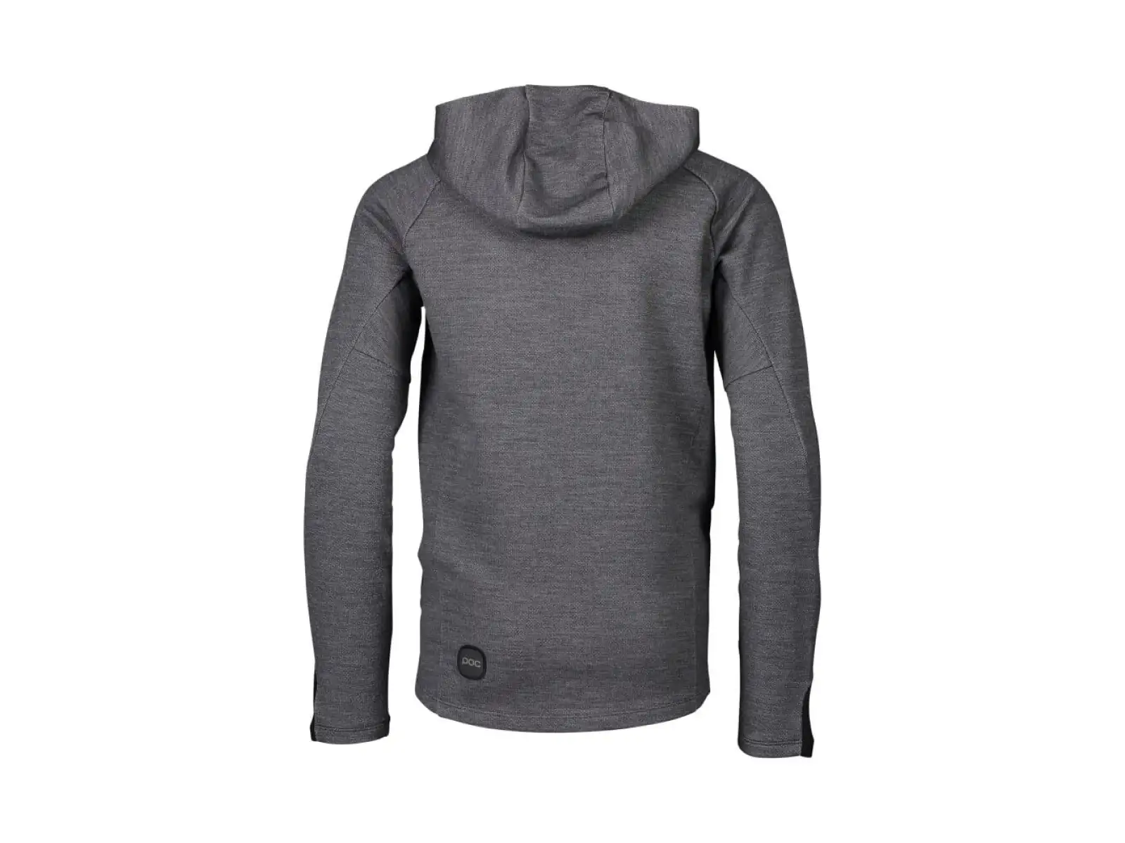 POC Merino Zip Hood Jr Sylvanite dětská mikina Grey Melange