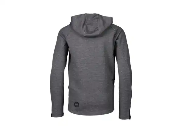 POC Merino Zip Hood Jr Sylvanite dětská mikina Grey Melange