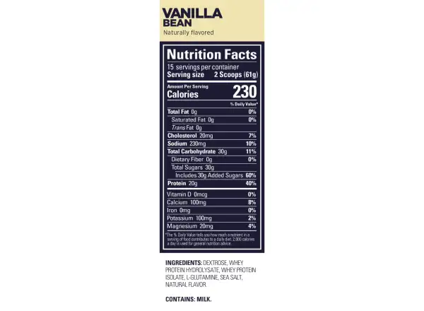 GU Roctane Recovery Drink Mix regenerační nápoj sáček 930 g Vanilla Bean
