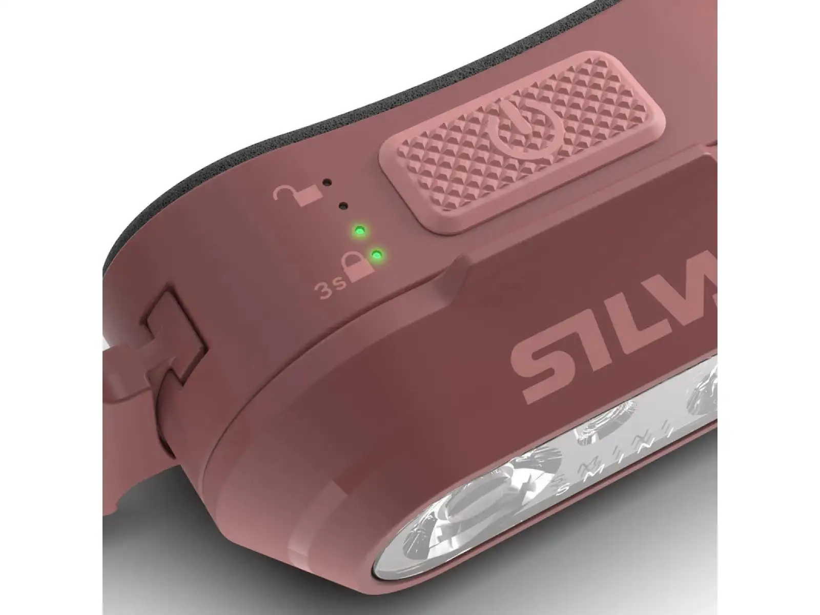 Silva Smini Fly čelovka Rose