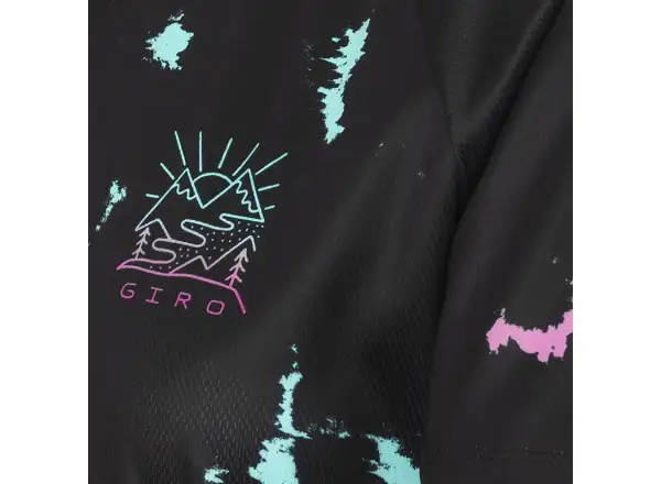 Giro Roust dámský dres krátký rukáv Black Ice Dye